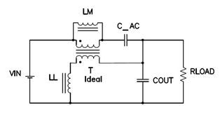 2b) MOSFET выключен: VLL = VIN + VOUT - VC_AC - VOUT = ?VC_AC